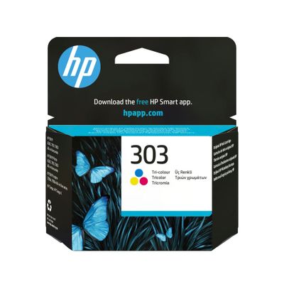 HP 303 Original Tri-colour Ink Cartridge, Tri-colour