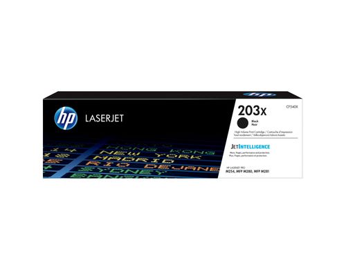 HP 203X Original Black Toner Cartridge, Black