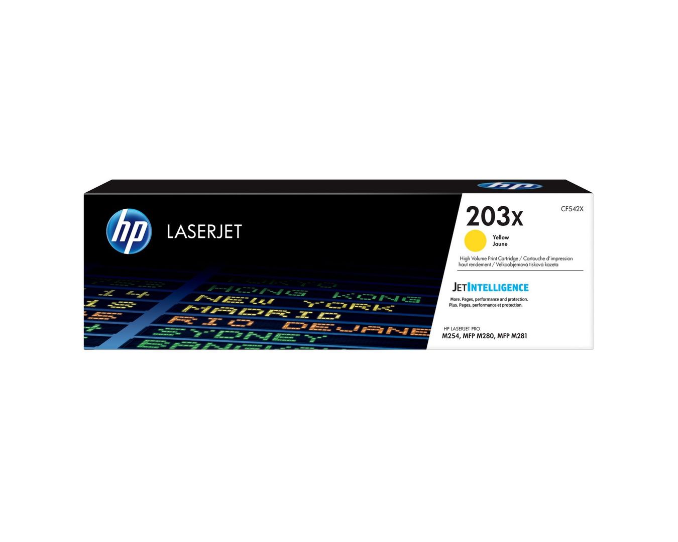 HP 203X Original Yellow Toner Cartridge, Yellow - Image 1