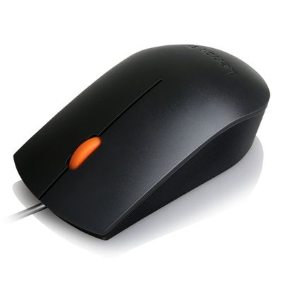 Lenovo GX30M39704 mouse Office Ambidextrous USB Type-A Optical 1600 DP - Thumbnail 2
