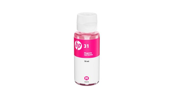 HP 31 Original Magenta Ink Bottle, Magenta