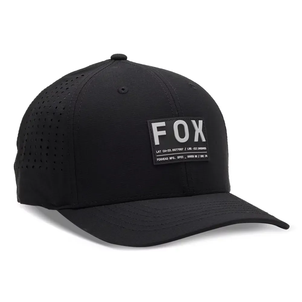 Fox NonStop Tech Flexfit Hat Black - Image 1