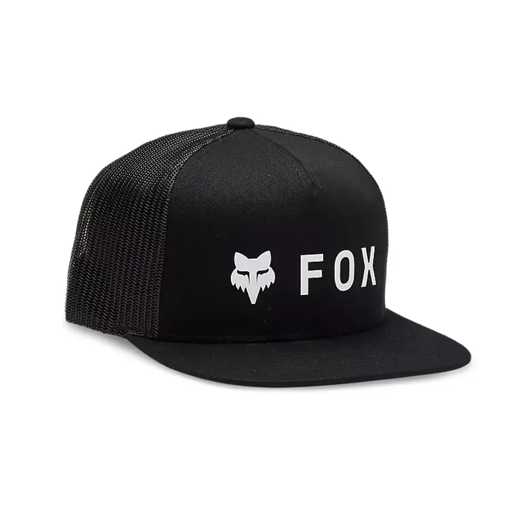 Fox Absolute Mesh Snapback Hat One Size Black - Image 1