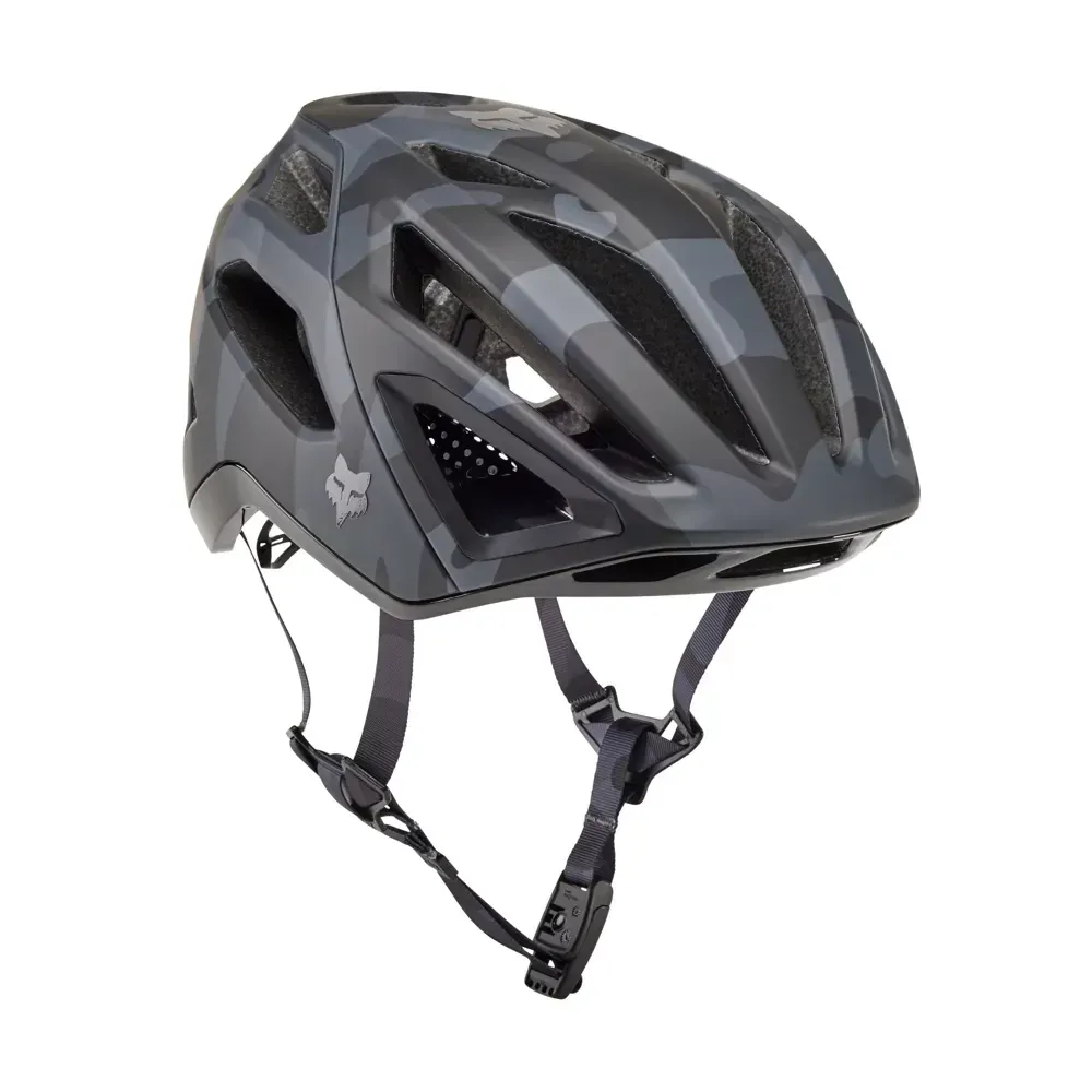 Fox Crossframe Pro MTB Helmet Black Camo - Image 1