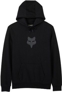Fox FoxHead Fleece Pullover Hoodie Black/Black - Thumbnail 2