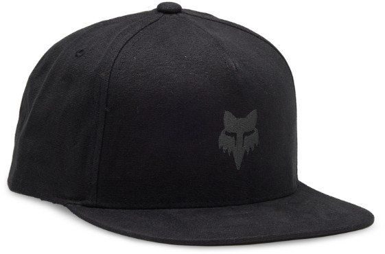 Fox FoxHead Snapback Hat One Size Black/Charcoal - Thumbnail 2
