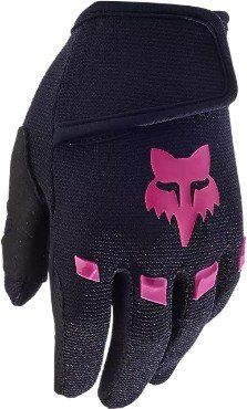 Fox Dirtpaw Kids MTB Gloves Black/Pink - Thumbnail 2