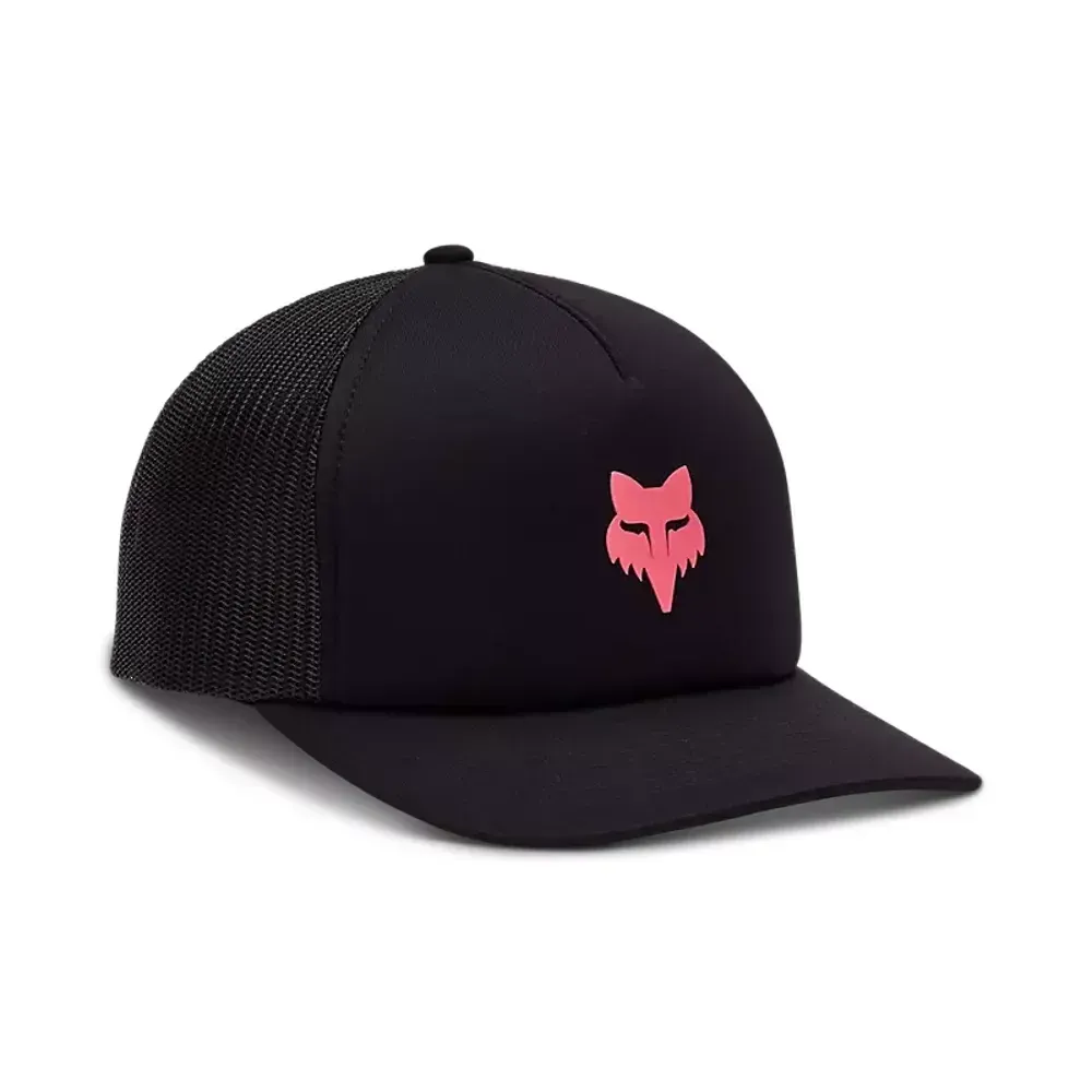 Fox Womens Boundary Trucker Hat One Size Black/Pink - Image 1