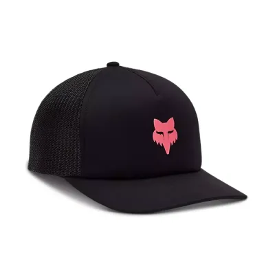 Fox Womens Boundary Trucker Hat One Size Black/Pink