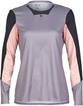 Fox Defend LS Jersey Womens Stone - Thumbnail 2