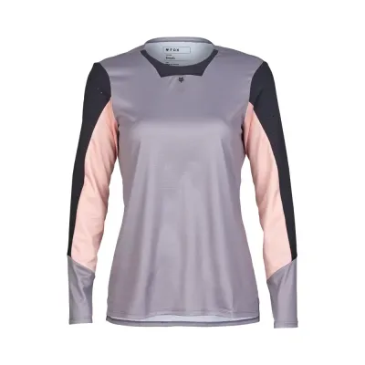 Fox Defend LS Jersey Womens Stone