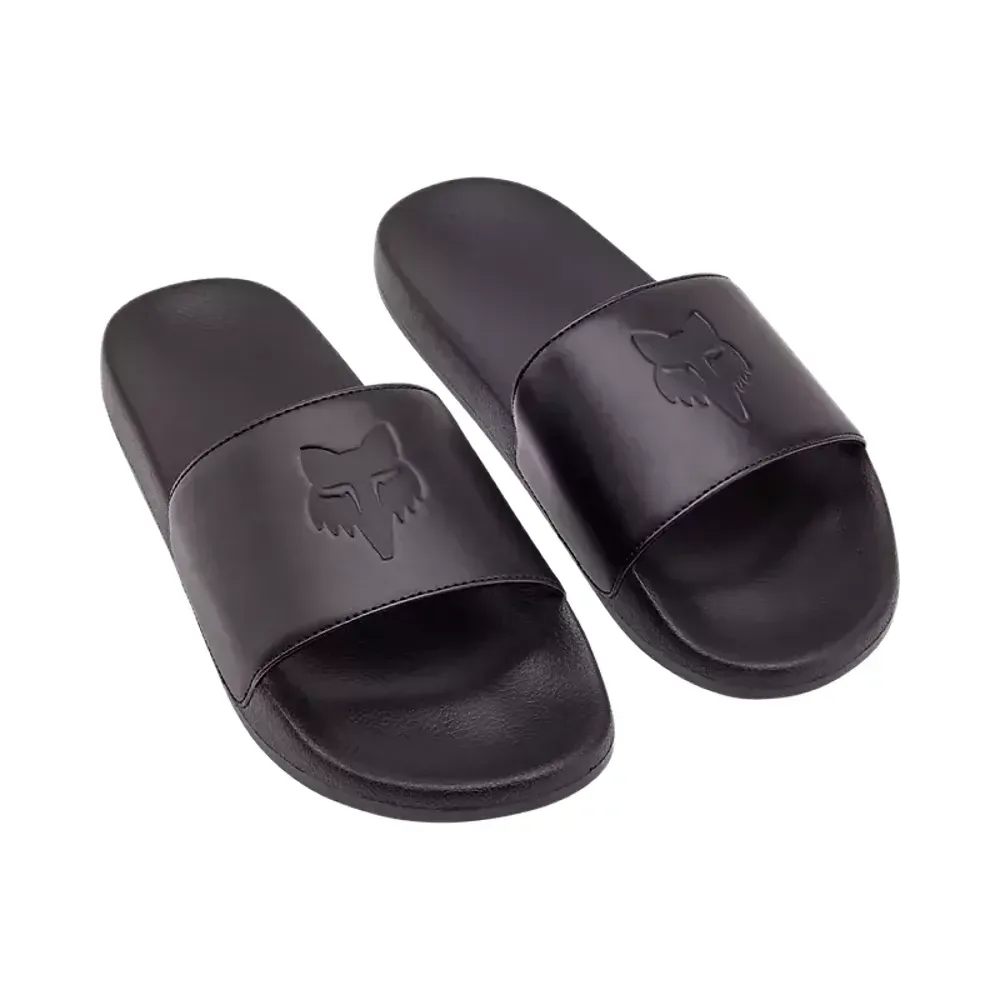Fox Head Slides Black - Image 1