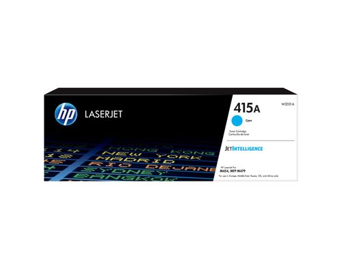 HP 415A Cyan Toner Cartridge, Cyan