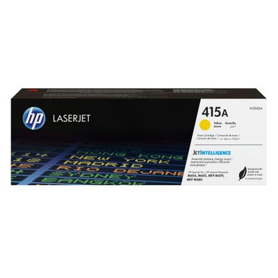 HP 415A Yellow Toner Cartridge, Yellow