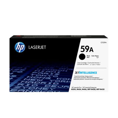 HP 59A Black Toner Cartridge, Black