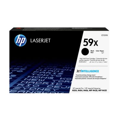 HP 59X Black Toner Cartridge, Black