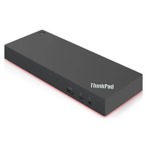 Lenovo 40AN0135UK laptop dock/port replicator Wired Thunderbolt 3 Blac - Image 1