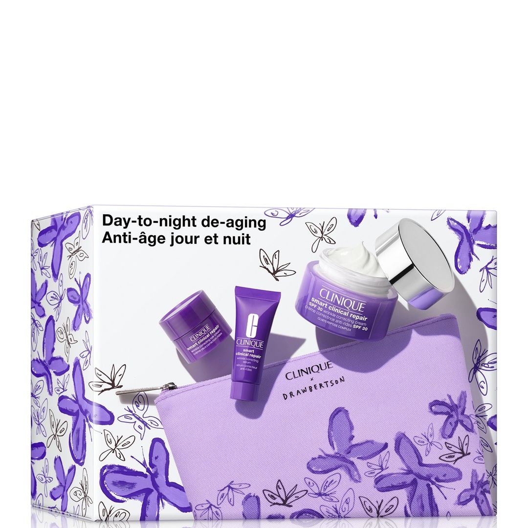 Clinique Day-To-Night Anti-Ageing Skincare Set (Worth £108) - Image 1