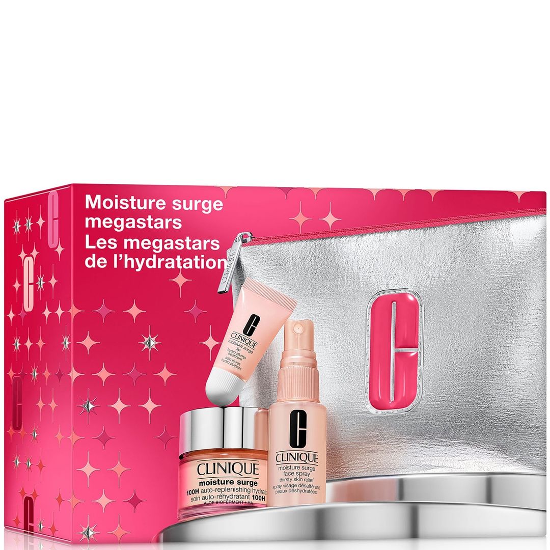 Clinique Moisture Surge Megastars Gift Set (Worth £63) - Image 1