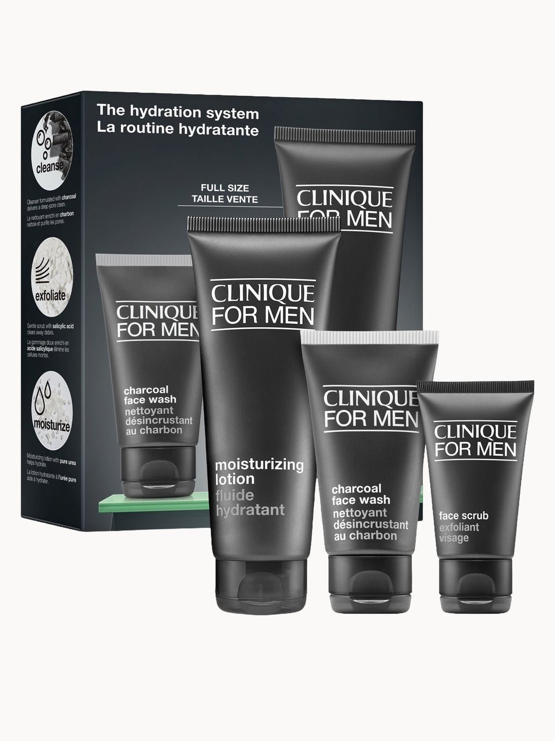 Clinique for Men Daily Hydration Skincare Set (Worth £46.20) - Image 1