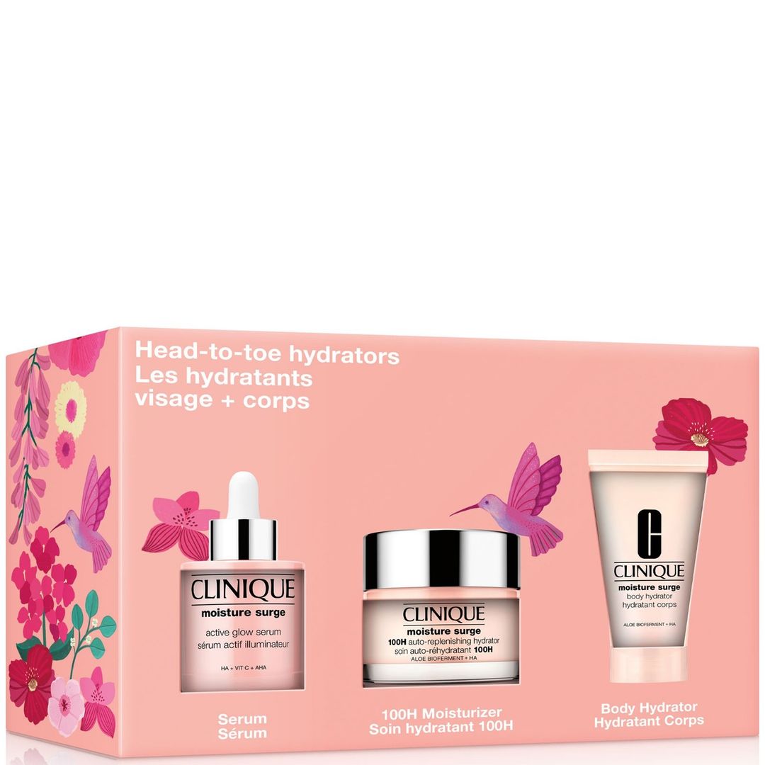 Clinique Moisture Surge Head-To-Toe Hydrators Skincare Gift Set - Image 1