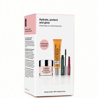 Clinique Hydrate, Protect and Glow Beauty Set (Worth £113)