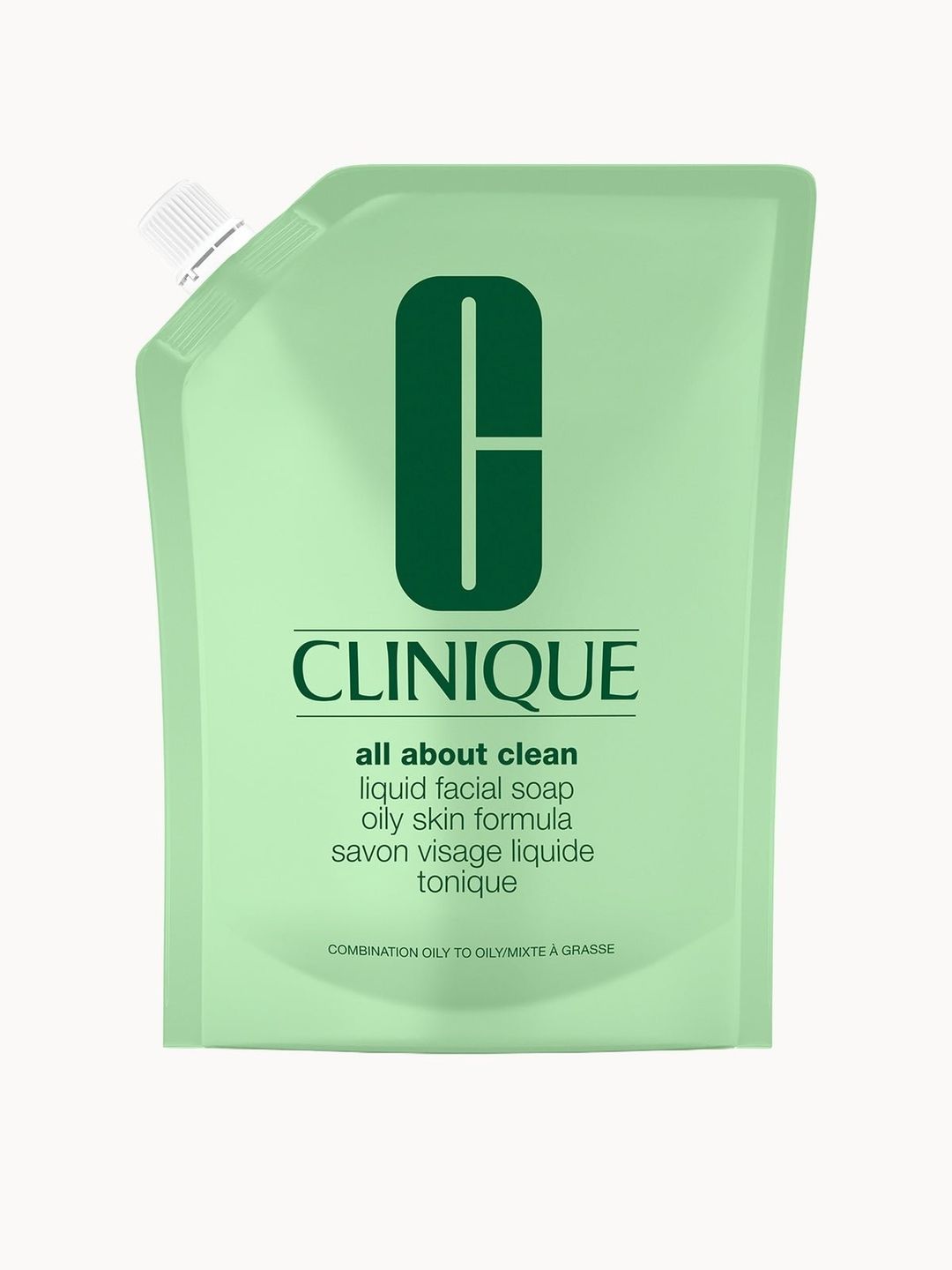 Clinique Liquid Facial Soap Oily Refill 400ml - Image 1