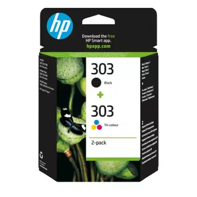 HP 3YM92AE/303 Printhead cartridge multi pack black + color 4ml Pack=2 - Thumbnail 4