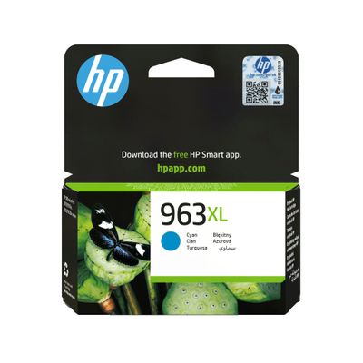 HP 3JA27AE/963XL Ink cartridge cyan high-capacity. 1.6K pages 22.77ml