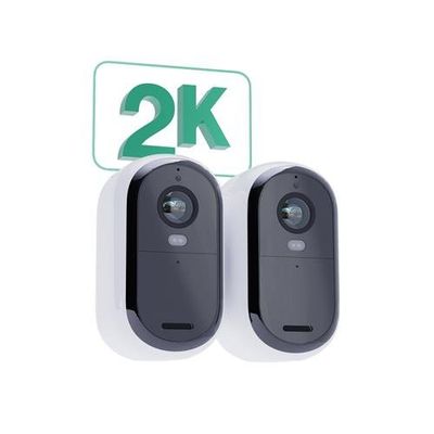 Arlo Essential 2K Outdoor Security Camera, 2-pack