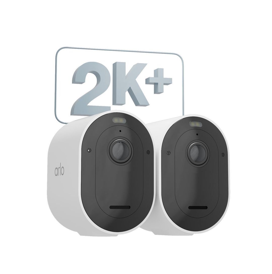 Arlo Pro 5 2K+ Outdoor Security Camera, 2-cam - Image 1