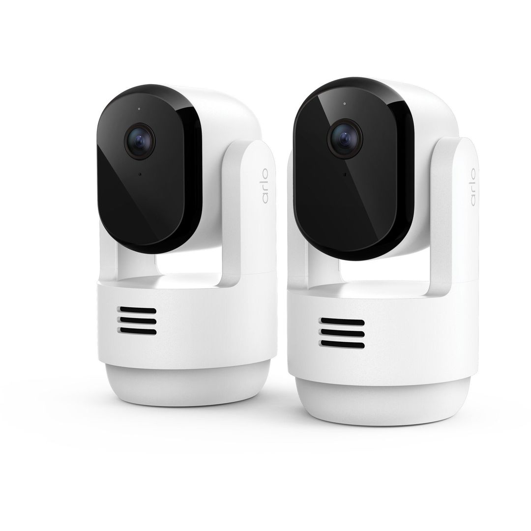 Arlo Essential 3 2K Pan-Tilt-Zoom Indoor Security Camera, 2-cam - Image 1
