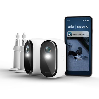 Arlo Essential 3 HD Security Camera. 2-cam with Wall Mounts