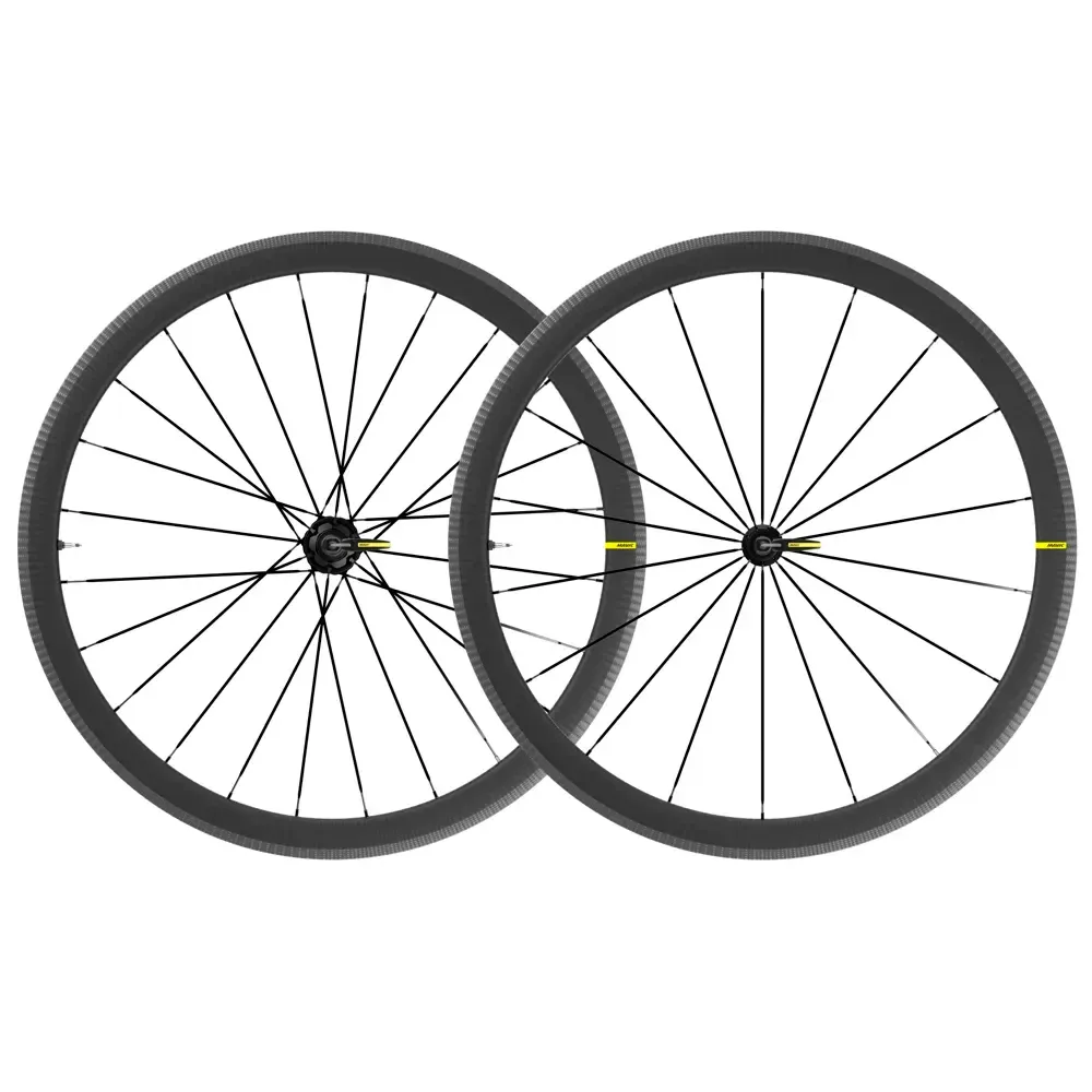 Mavic Cosmic SL 40 M11 Carbon 700c Wheelset Black - Image 1