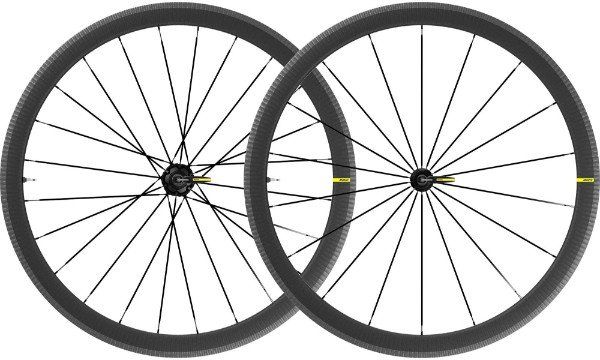 Mavic Cosmic SL 40 M11 Carbon 700c Wheelset Black - Thumbnail 2