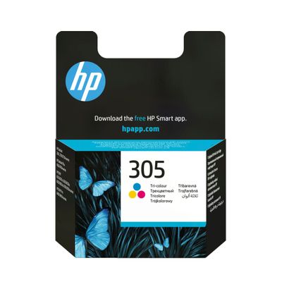 HP 3YM60AE/305 Printhead cartridge color. 100 pages for HP DeskJet 271