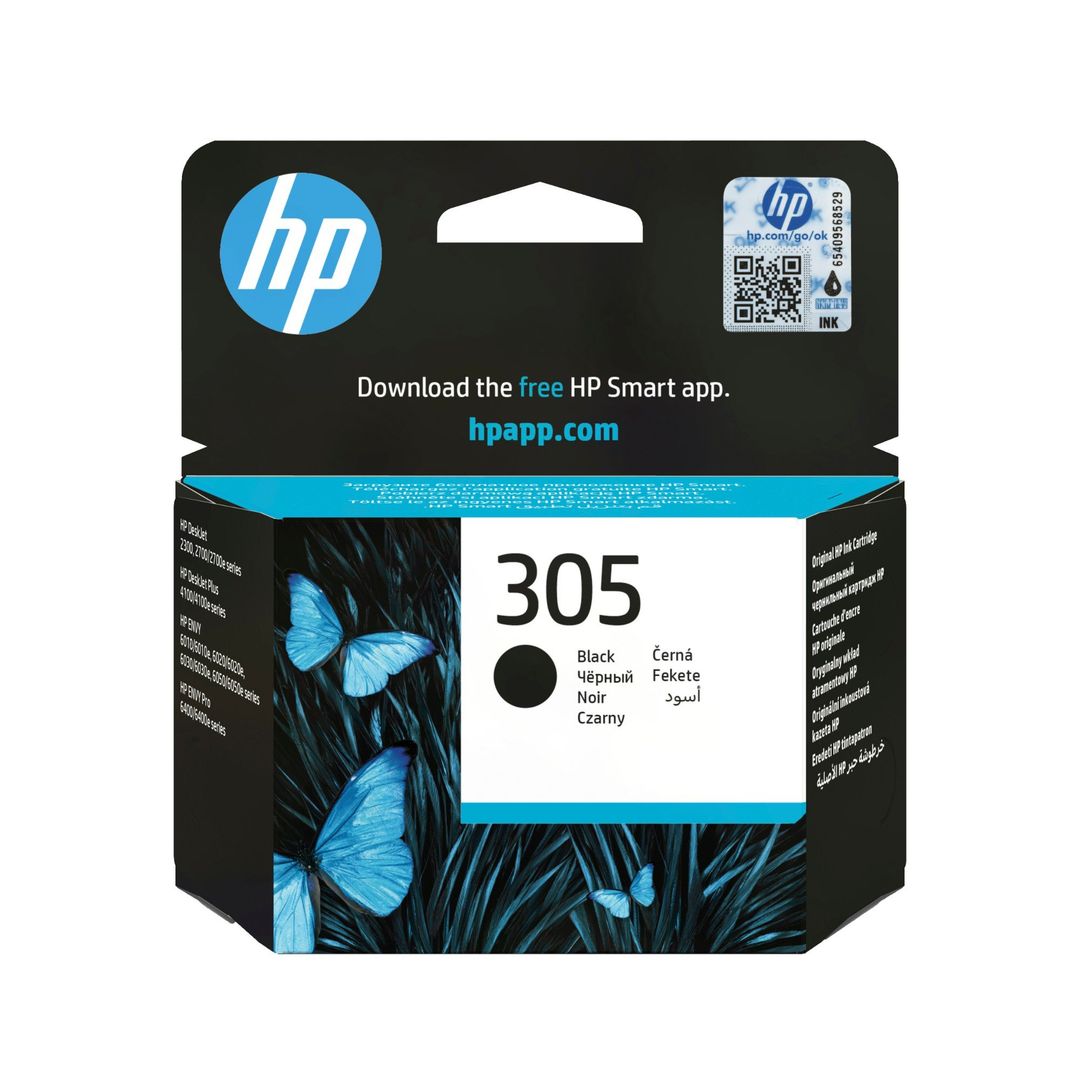 HP 3YM61AE/305 Printhead cartridge black. 120 pages for HP DeskJet 271 - Image 1