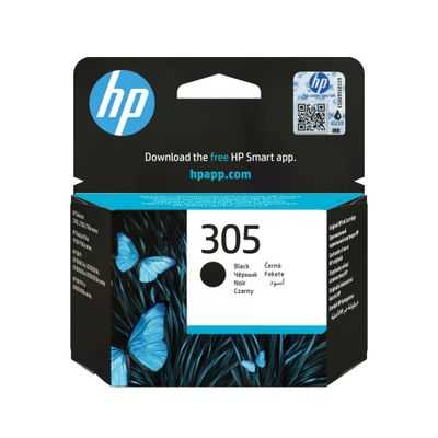 HP 3YM61AE/305 Printhead cartridge black. 120 pages for HP DeskJet 271
