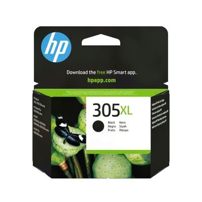 HP 3YM62AE/305XL Printhead cartridge black high-capacity. 240 pages fo