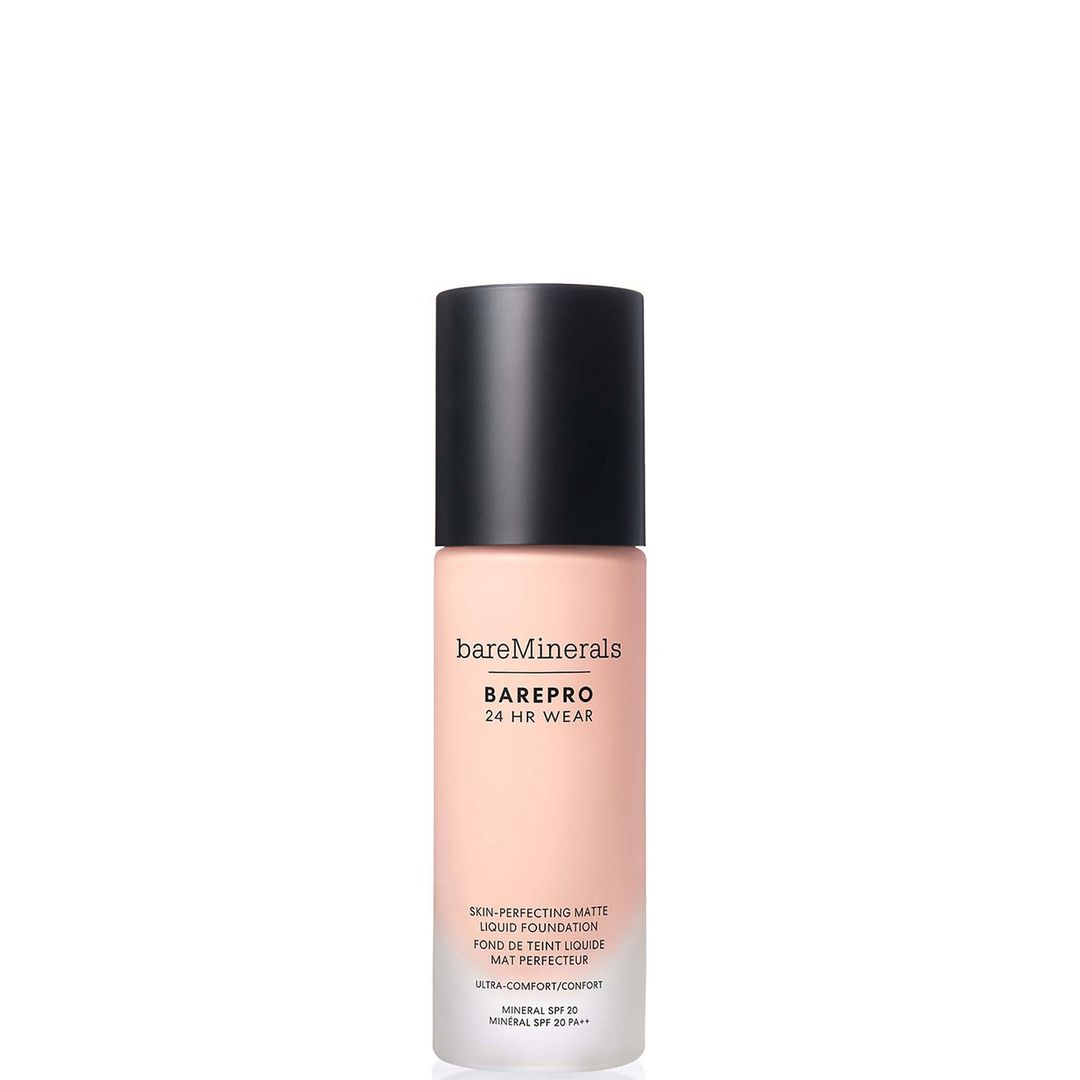 bareMinerals Barepro 24Hr Matte Comfort Liquid Foundation Mineral Spf20 30ml (various shades) - Fair 05 Cool - Image 1
