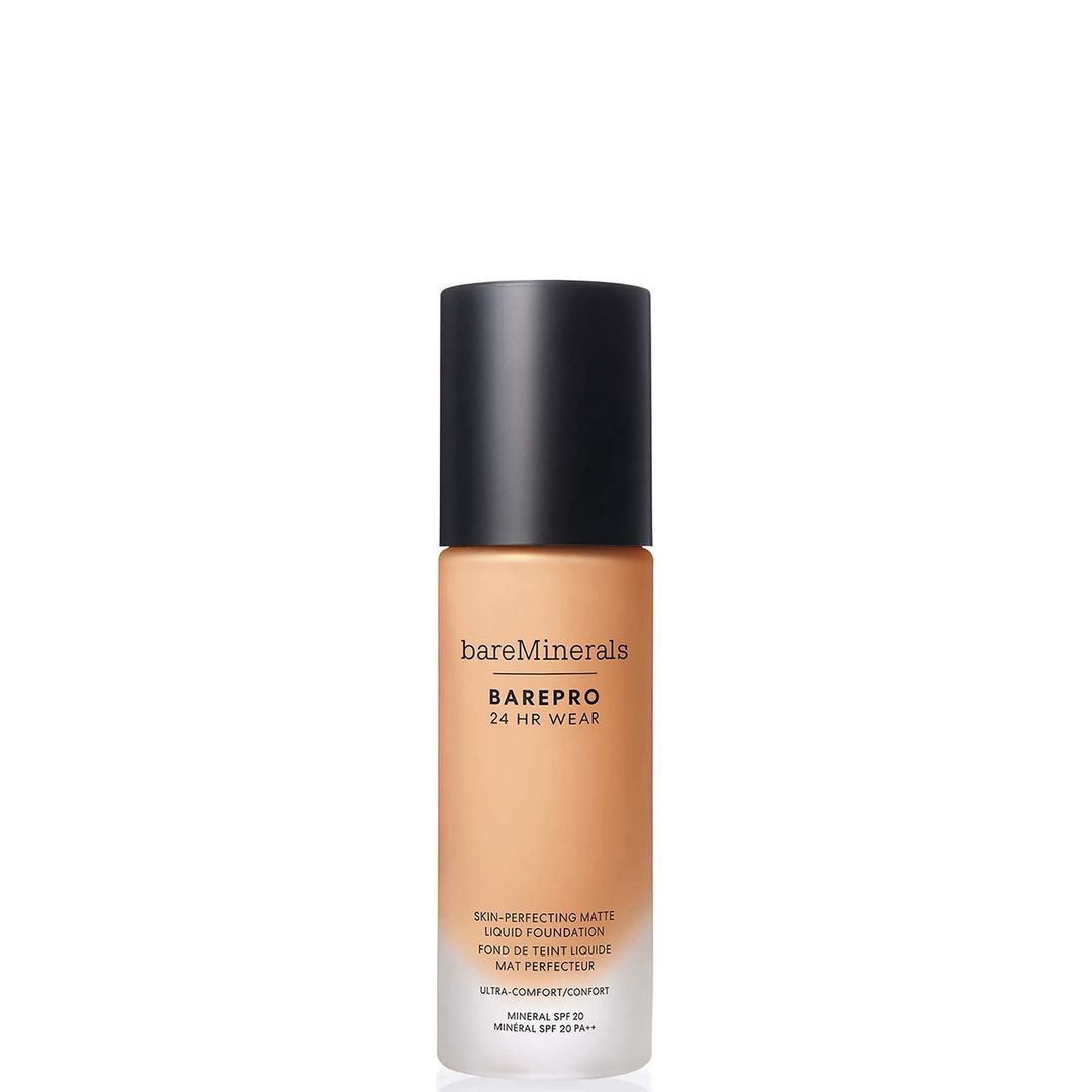 bareMinerals Barepro 24Hr Matte Comfort Liquid Foundation Mineral Spf20 30ml (various shades) - Light 27 Neutral - Image 1