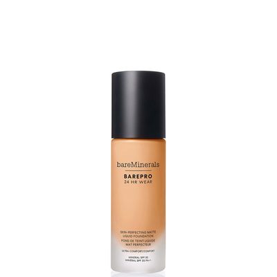 bareMinerals Barepro 24Hr Matte Comfort Liquid Foundation Mineral Spf20 30ml (various shades) - Med. 30 Neutral