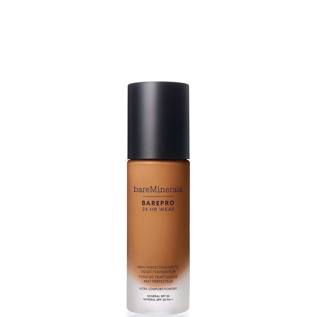 bareMinerals Barepro 24Hr Matte Comfort Liquid Foundation Mineral Spf20 30ml (various shades) - Deep 51 Warm - Image 1