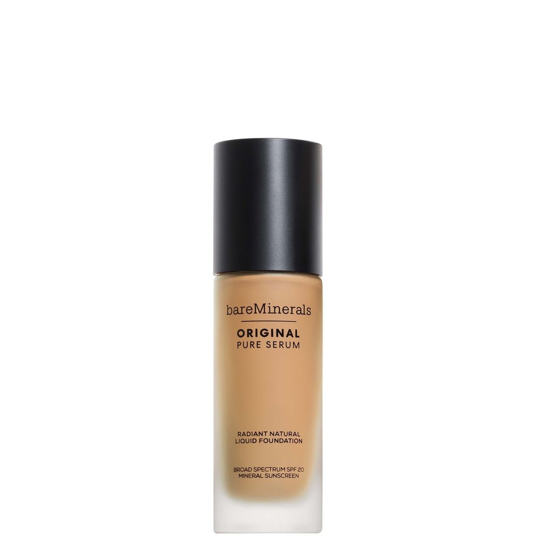 bareMinerals Original Pure Serum Radiant Natural Liquid Foundation Mineral SPF20 30ml (Various Shades) - Light Warm 2.5 - Image 1