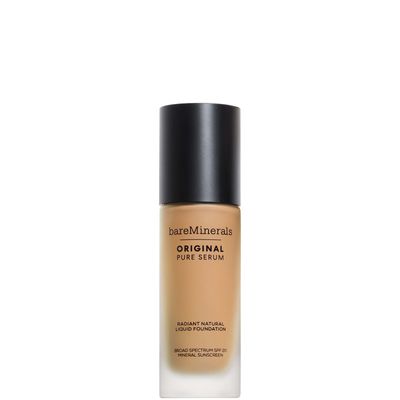 bareMinerals Original Pure Serum Radiant Natural Liquid Foundation Mineral SPF20 30ml (Various Shades) - Light Warm 2.5