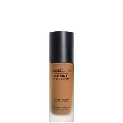 bareMinerals Original Pure Serum Radiant Natural Liquid Foundation Mineral SPF20 30ml (Various Shades) - Medium Deep Warm 4.5