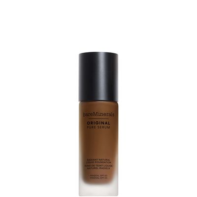 bareMinerals Original Pure Serum Radiant Natural Liquid Foundation Mineral SPF20 30ml (Various Shades) - Deep Warm 6