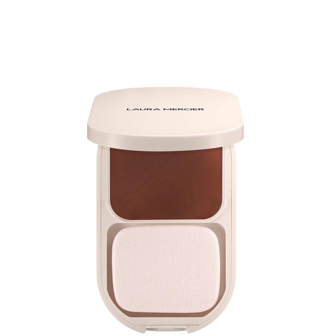 Laura Mercier - Real Flawless Feathermatte Powder Foundation (Various Shades) - 7C Chocolate Ganache - Image 1