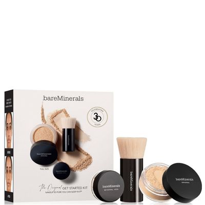 bareMinerals The ORIGINAL Get Started Kit 3-Piece Mineral Makeup Set (Various Shades) - Fairly Light 03