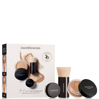 bareMinerals The ORIGINAL Get Started Kit 3-Piece Mineral Makeup Set (Various Shades) - Medium Tan 18